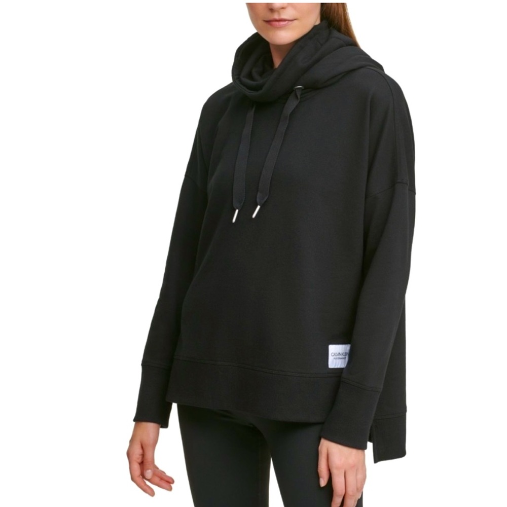 Calvin Klein Performance Women’s Cowl Neck Sweater - Size Medium
